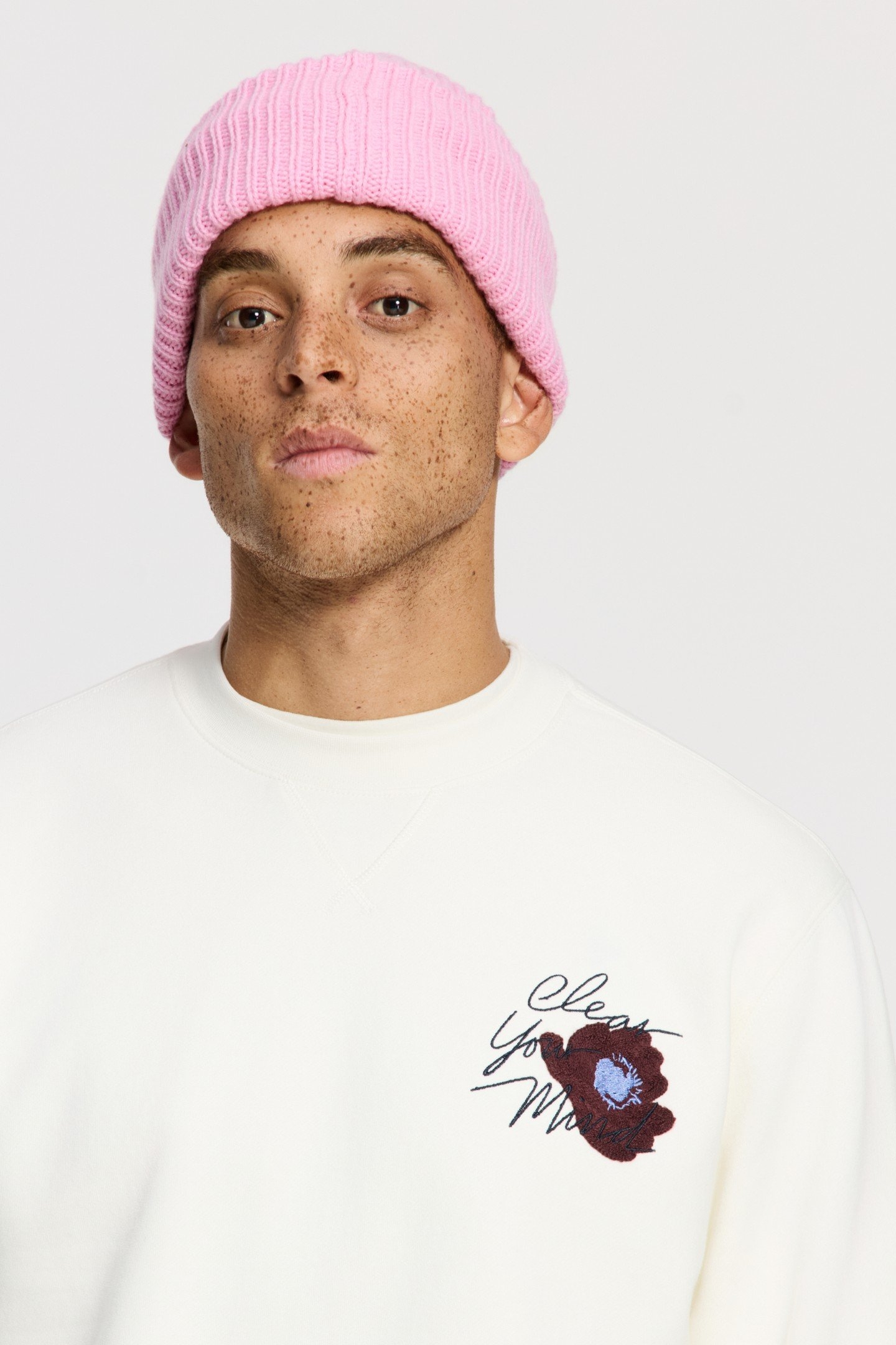 DAN REGULAR FIT SHIWI UNWIND SWEATER WHITE 1