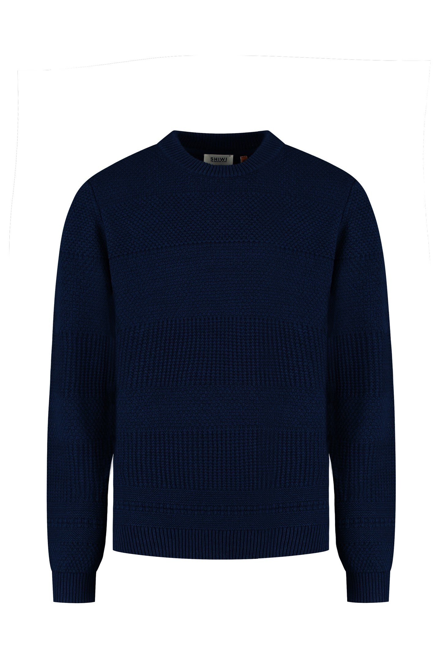 PERRY REGULAR FIT STRUCTURED PULLOVER BLUE DARK NAVY 4