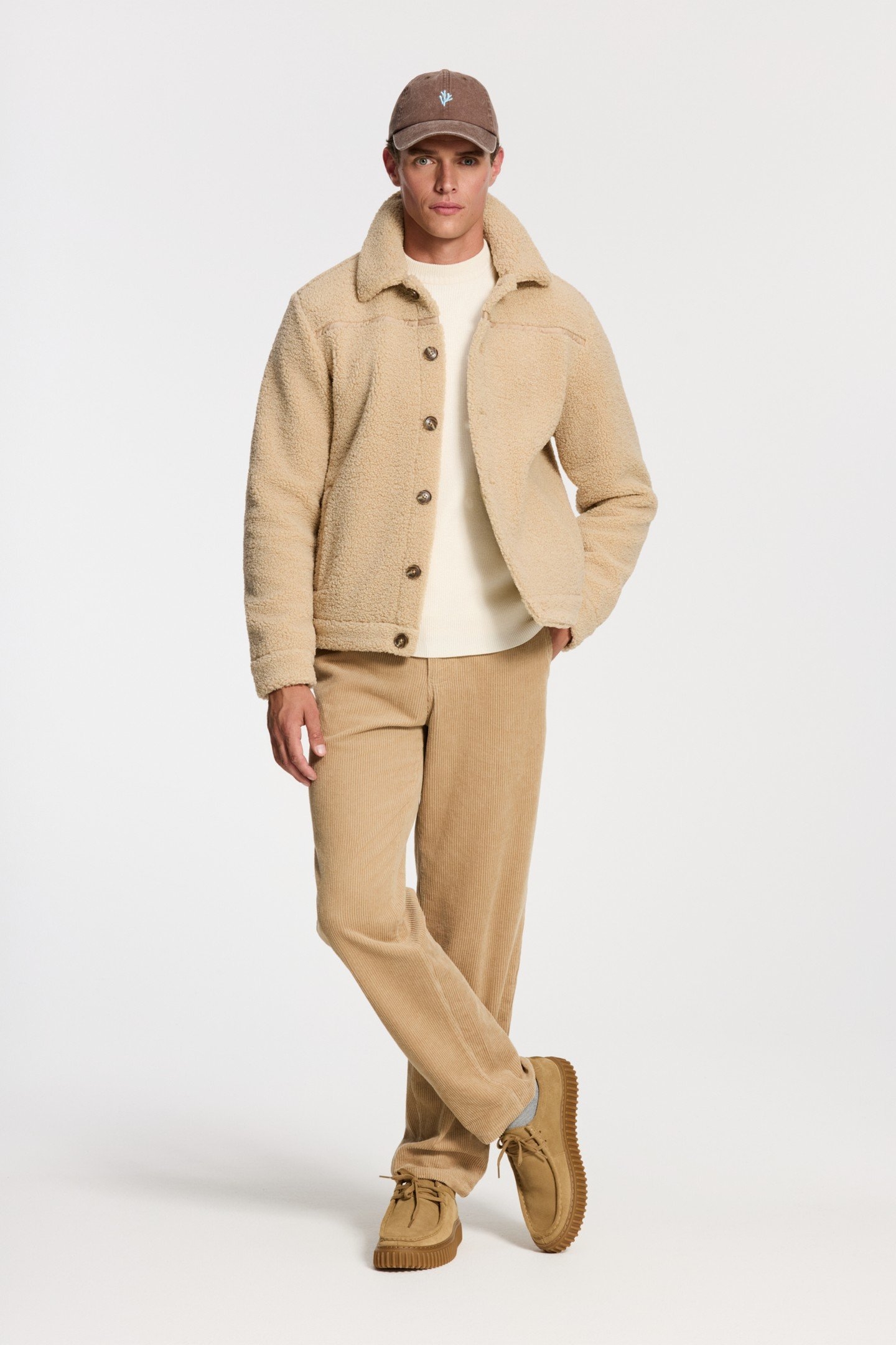 SYD TEDDY JACKET BEIGE CLAY 2