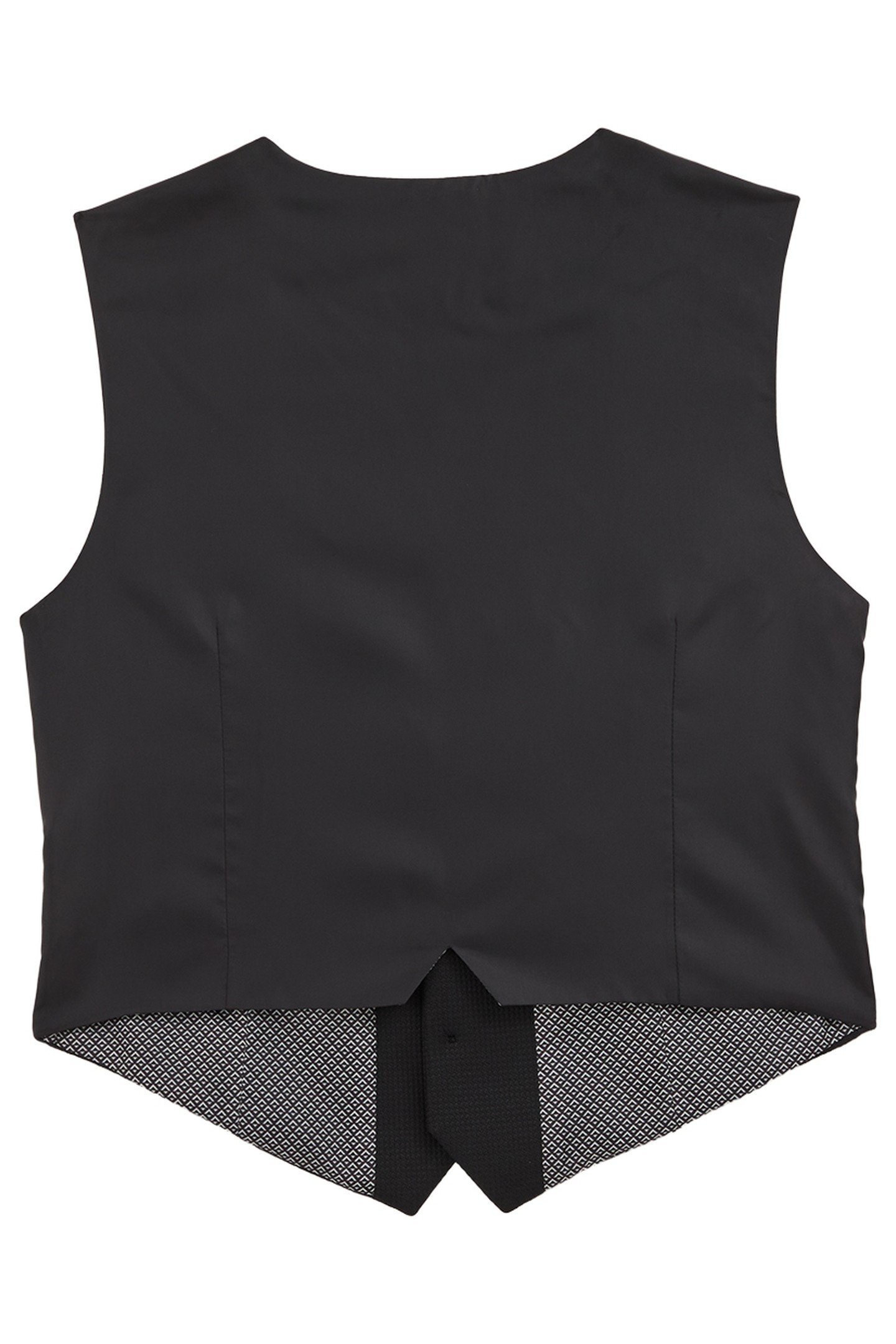 BOYS WAISTCOAT BLACK 2