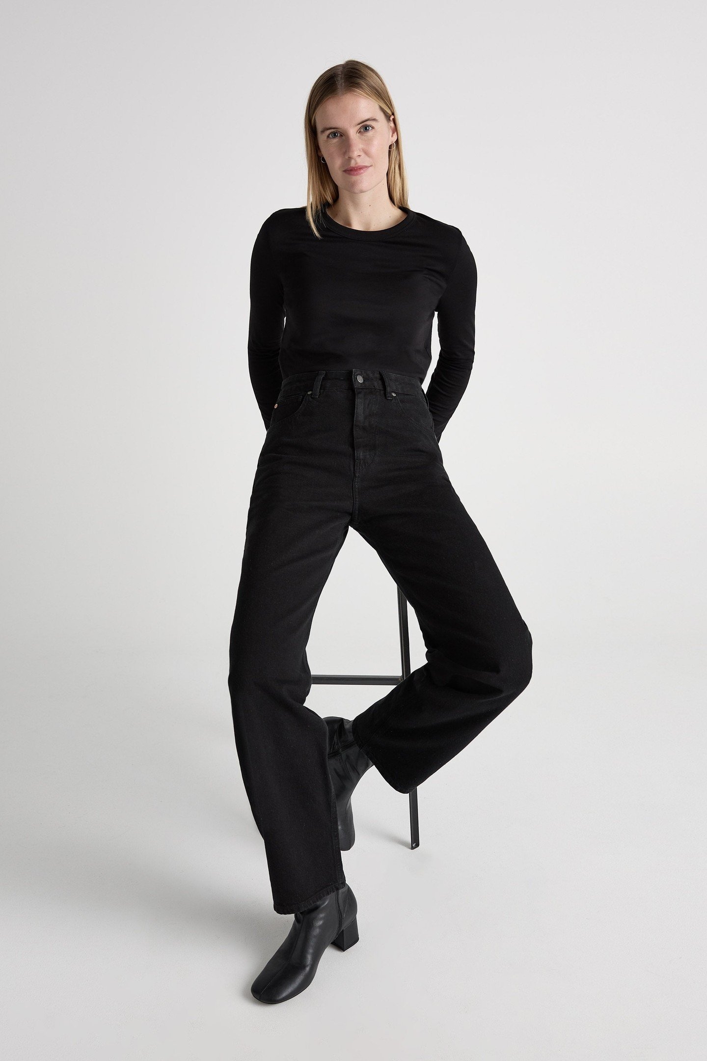 BROOKE HIGH BARREL NERO NERO 7