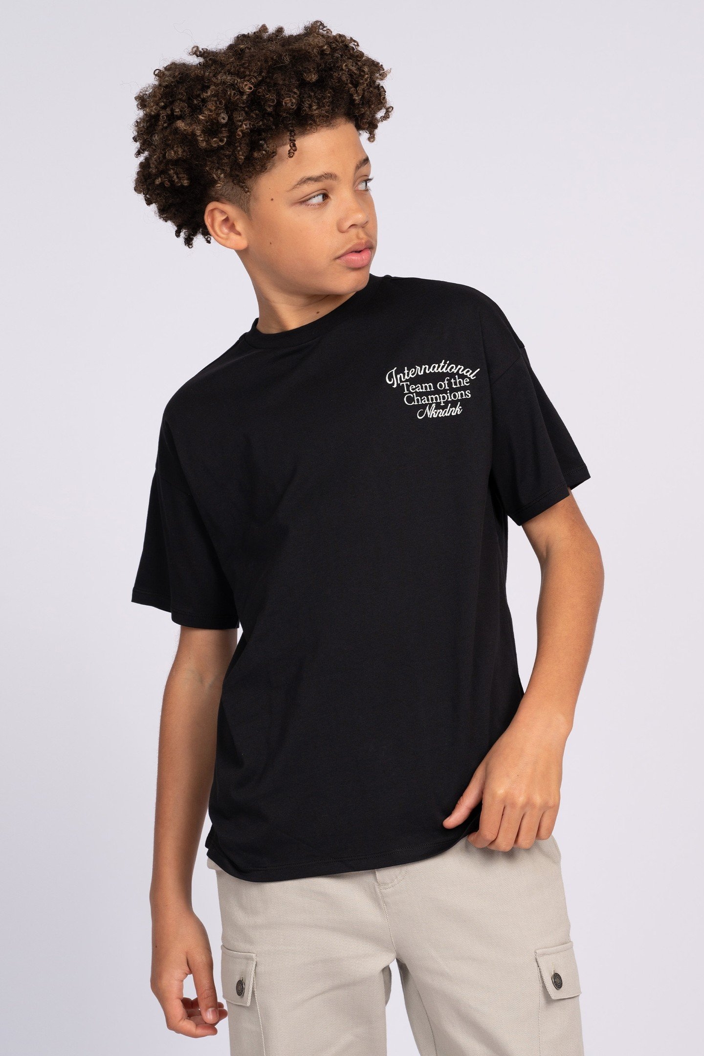 CHAMPION T-SHIRT BLACK 1