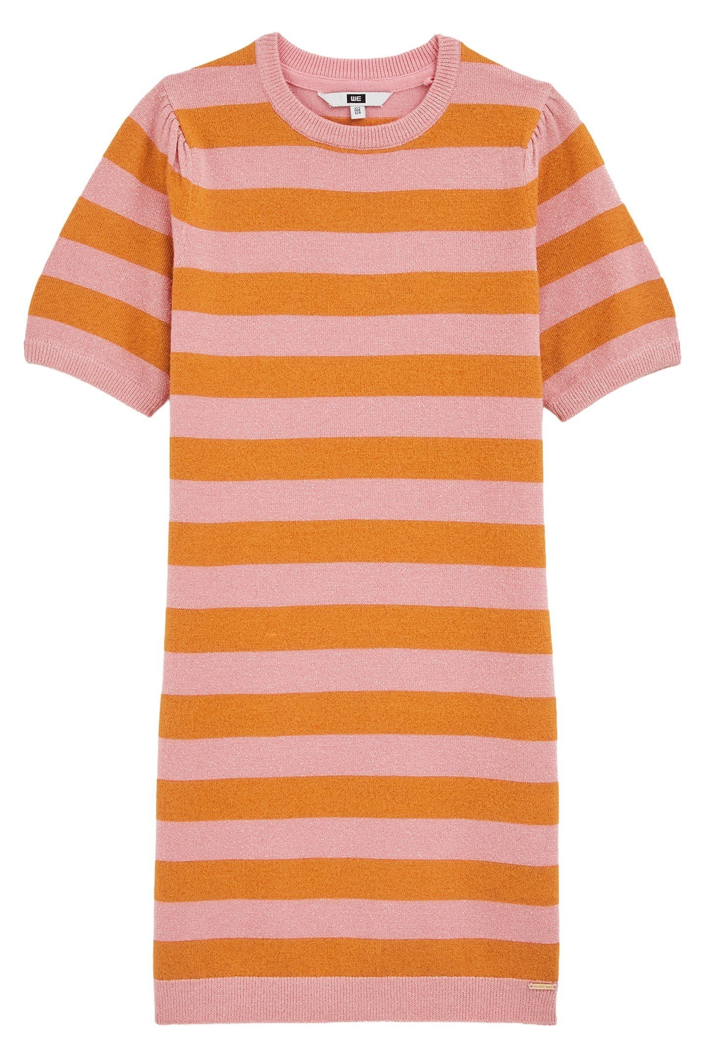 GIRLS DRESS MID LENGTH ORANGE 1