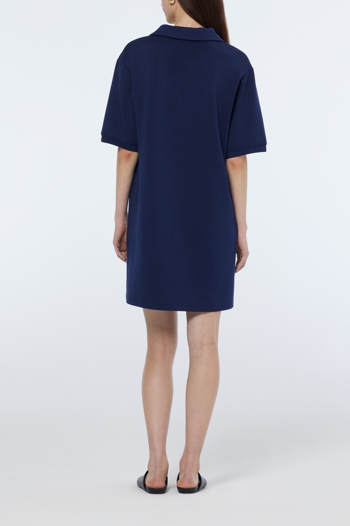 MODAL POLO DRESS NAVY 3