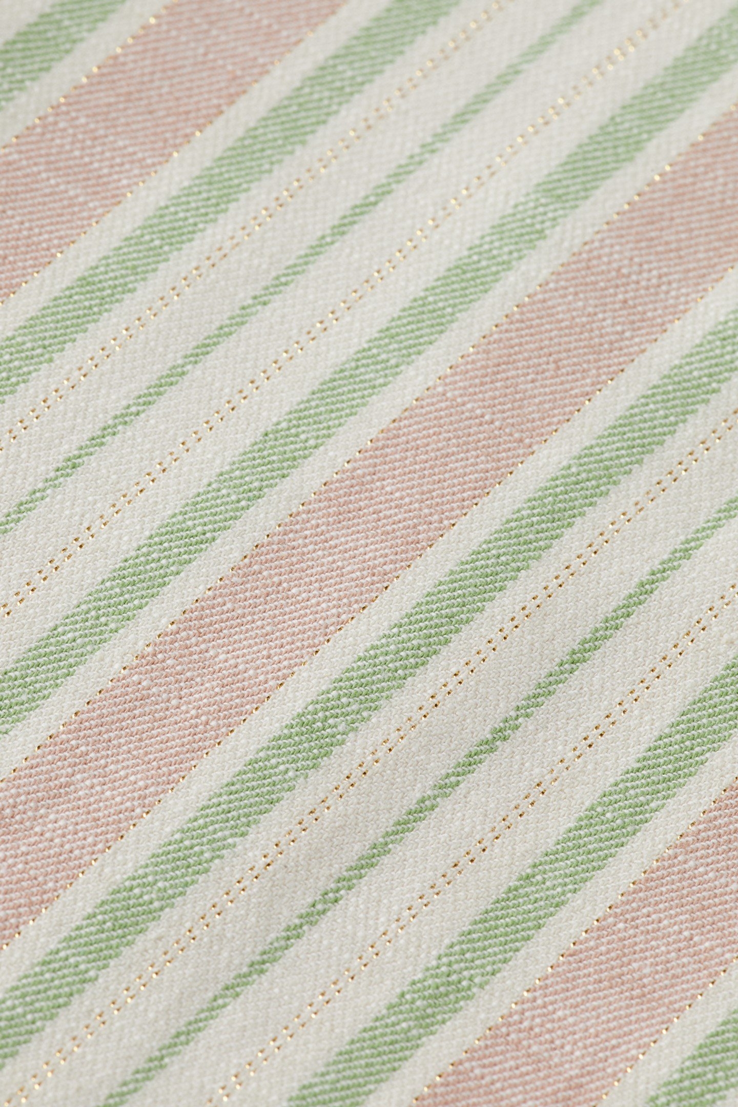 VIOLET LUREX COTTON BLEND PANT LUREX LINEN STRIPE 6