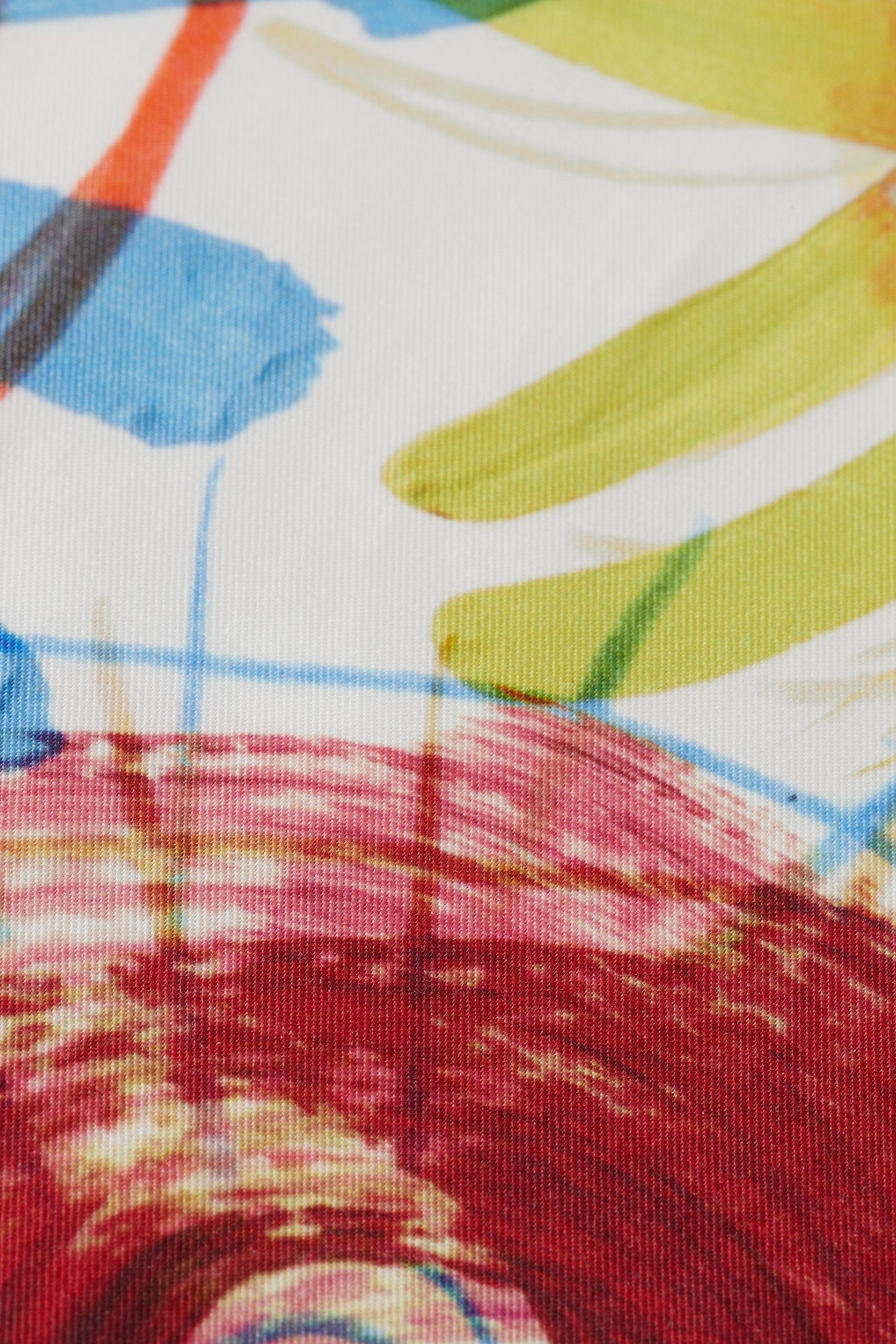 GIA - MID RISE WIDE LEG ELASTICATED TROUSERS ABSTRACT SUN PI 8