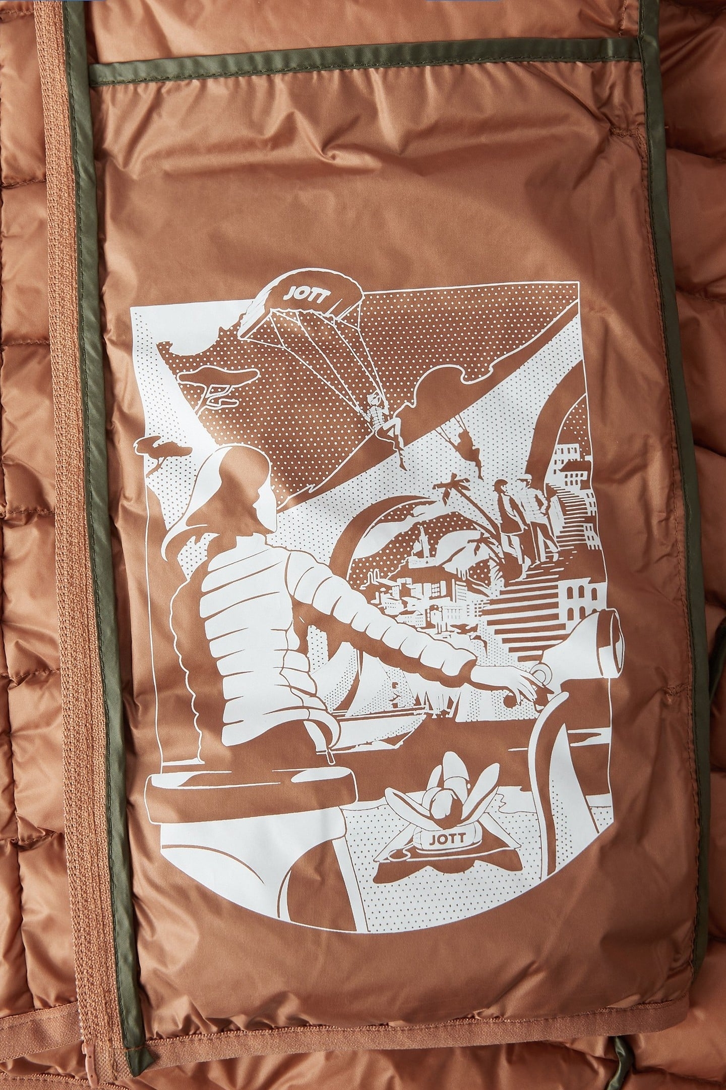 NICO DOWN JACKET CAMEL 5