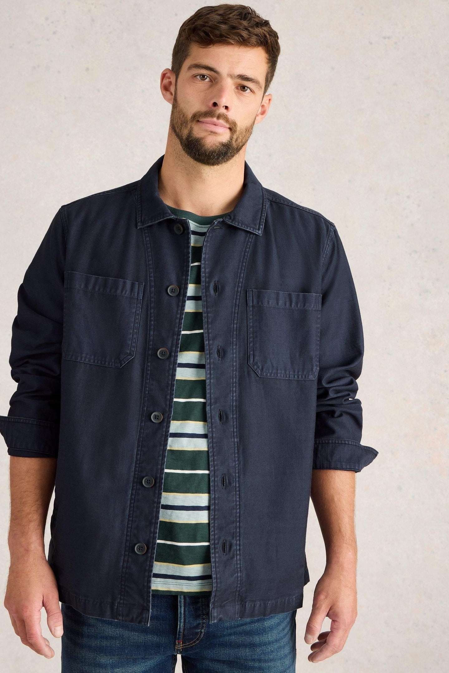 FINCH WORKWEAR JACKET DARK NAVY 1