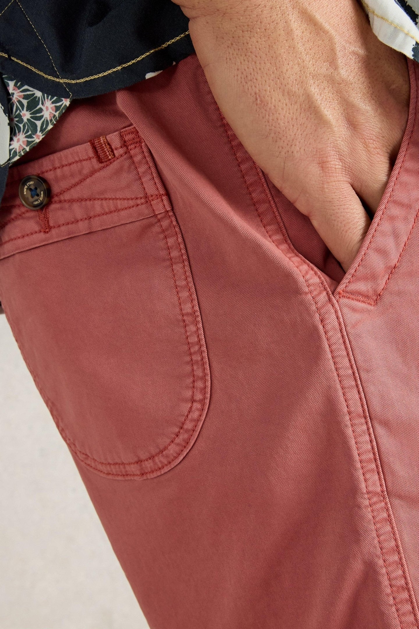 SUTTON DRAWSTRING SHORT DEEP PINK 6